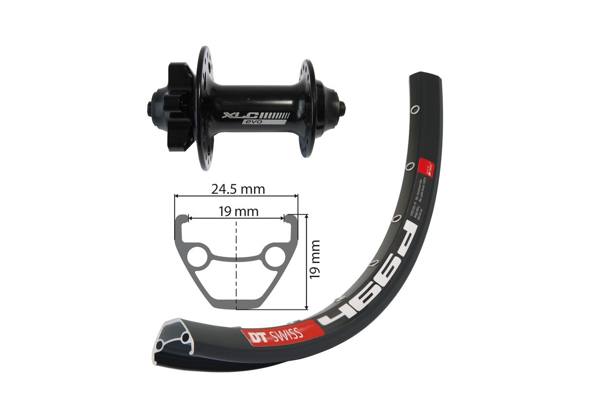 OBROČ ZADNJI 27,5'' XLC RODI ROCK QR 32