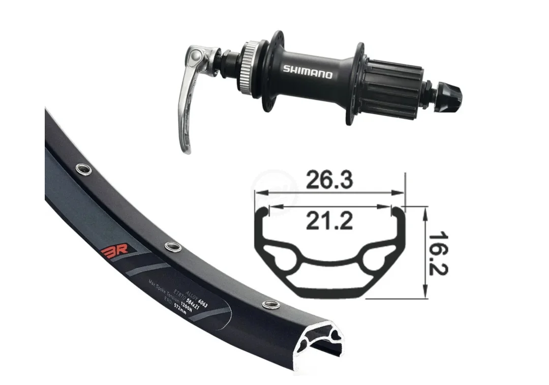 OBROČ ZADNJI RODI DISC 29˝