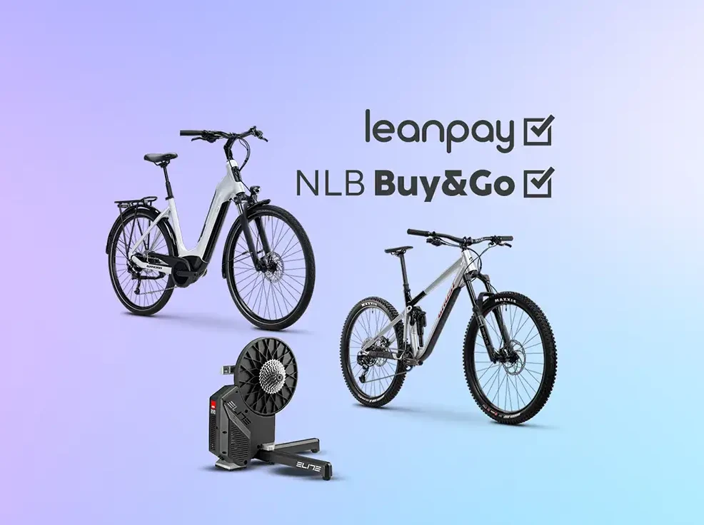 Nakup koles in kolesarske opreme na obroke z Leanpay in NLB Buy&Go